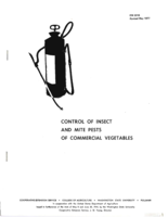 Control of insect and mite pests of commercial vegetables