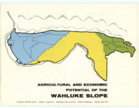 Agricultural and economic potential of the Wahluke Slope