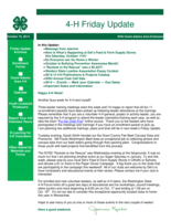 4-H Friday Update, October 10, 2014