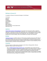 RCM News, February 2011