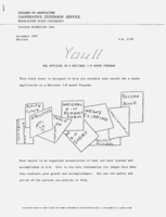 You are applying in a national 4-H award program