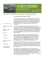 Grounded Newsletter, August 2016