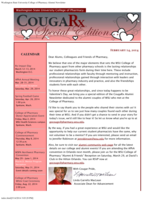 CougaRx Alumni Newsletter, February 2014