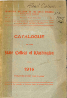College catalog, 1916