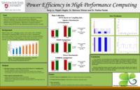 Power efficiency in high performance computing