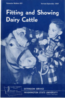 Fitting and showing dairy cattle