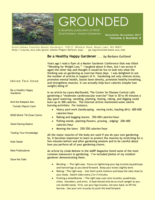Grounded Newsletter, November 2017
