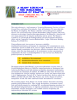 A Ready Reference for Irrigation Manual of Practice