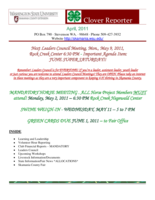 Clover Reporter, April 2011