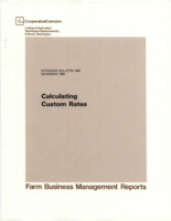 Calculating custom rates