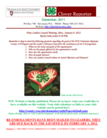 Clover Reporter, December 2011