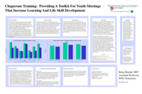 Chaperone training: providing a toolkit for youth meetings that increase learning and life skill development