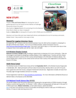 CloverGram, September 18, 2015