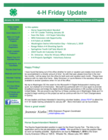 4-H Friday Update, January 18, 2019