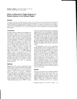 Effect of Alternative Tillage Systems on Rodent Density in the Palouse Region
