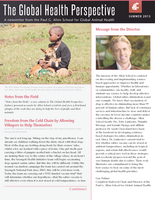 The Global Health Perspective, Summer 2015