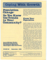 Population change: Do you know the trends in your community?