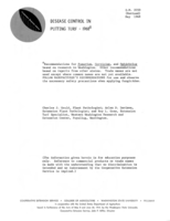 Disease control in putting turf - 1968