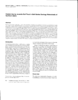 Habitat use by juvenile bull trout in belt-series geology watersheds of Northern Idaho