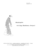 Washington 4-H dog obedience project