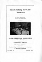 Salad making for club members