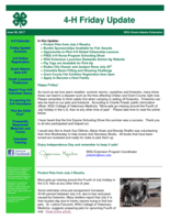 4-H Friday Update, June 30, 2017