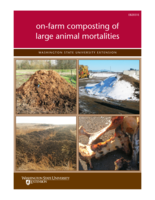 On-farm composting of large animal mortalities