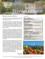 Weeder's Digest, September 2011