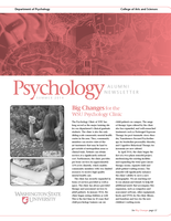 Psychology Alumni Newsletter, Summer 2014