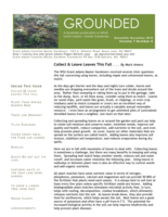 Grounded Newsletter, November 2018