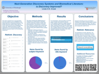 Next-Generation Discovery Systems and Biomedical Literature: is Discovery Improved?