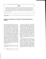 Obligate insect pollination of a rare plant, Lupinus sulphureus ssp. kincaidii