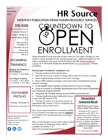 HR Source Newsletter, November 2016