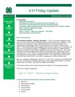 4-H Friday Update, November 28, 2014