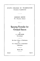 Spraying formulas for orchard insects