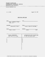 Individual room plan