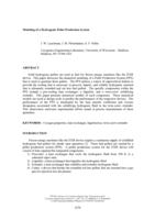 Thermophysical property modeling of a hydrogenic pellet production system