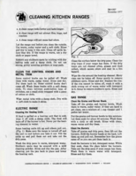 Cleaning kitchen ranges