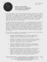 How you can prepare for the state 4-H conference as a county delegation