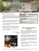 Weeder's Digest, January 2011