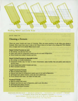 Feeding babies and little kids: Choosing a formula
