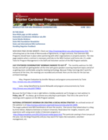 Master Gardener Program Newsletter, June 2011