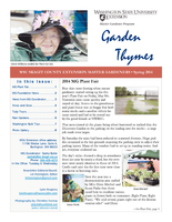 Garden Thymes, Spring 2014