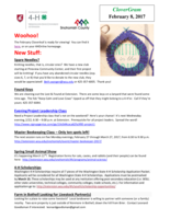 CloverGram, February 8, 2017