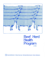 Beef herd health program