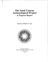 Occasional Papers of the Crow Canyon Archaeological Center No. 2: The Sand Canyon Archaeological Project: A Progress Report