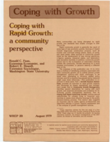 Coping with rapid growth: A community perspective