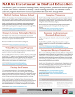 NARA's Investment in Biofuel Education