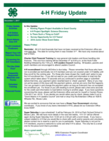 4-H Friday Update, December 1, 2017