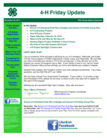 4-H Friday Update, December 29, 2017